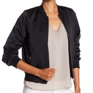 NWOT PHILOSOPHY SATIN BOMBER JACKET